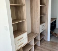 Les dressings de la suite parentale