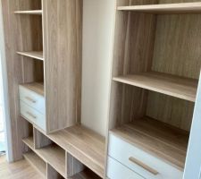 Les dressings de la suite parentale