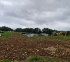 D&eacute;but des travaux primaires du lotissement