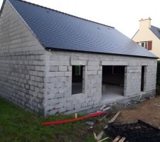 Avancement de la construction