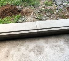 Maison hors d'eau et appuis de fenêtres posés