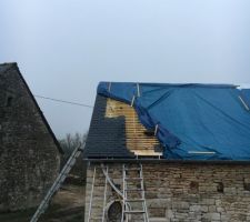 Couverture ardoises (rives)