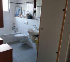 Salle de bain actuelle