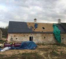 Pose fenêtres de toit