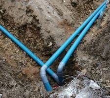 Raccordement eaux usées et pluviales