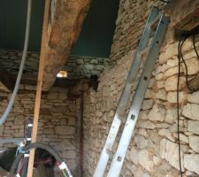 Création chevêtre trémie escalier