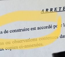 Accord du permis