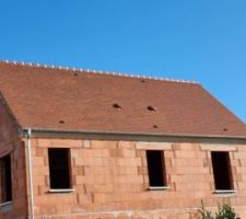 Couverture du toit finie