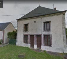 Facade maison en 1990