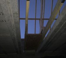 Travaux pour installation de l escalier