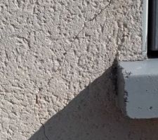 Fissures apparues après 6 ans