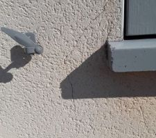 Fissures apparues après 6 ans