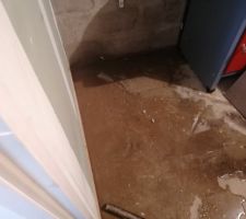 Infiltration d eau par le sol dans garage