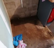 Infiltration d eau par le sol dans garage