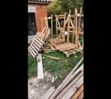 Terrain toujours pas nettoyé après 6 mois de travaux