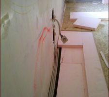 Isolation 10 cm sol apres passage des gaine electriques