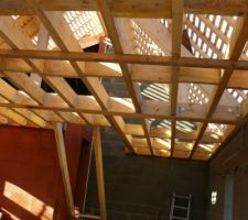 Solivage pour grenier du garage