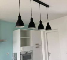 Luminaire de la cuisine
