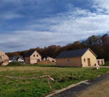 Mise en place de l'implantation de la construction