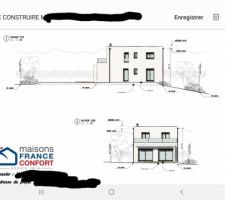 Façades est et sud