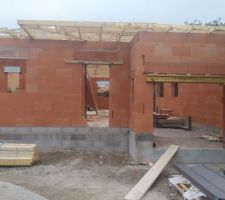 Avancement de la construction