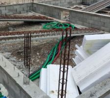 Des gaines et du PVC