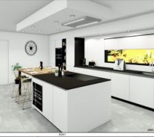 Vu projet cuisine 3d