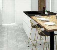 Vu projet cuisine 3d