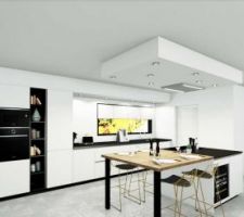Vu projet cuisine 3d