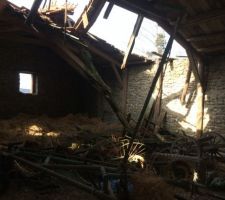 L'&eacute;tat de la grange, niveau du haut