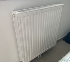 Exemple de radiateur de la PAC