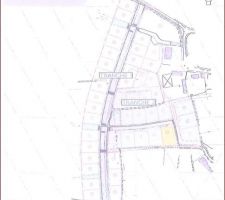 Implantation du lotissement