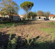 Le terrassier a fait place nette !