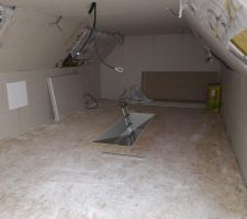 Travaux réalisés dans les combles
