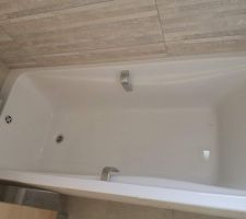 Baignoire avec habillage