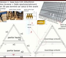 Idée d'assemblage charpente V1