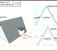 Plan projet architectural perspective et façades (à définir)