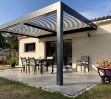 Pergola bioclimatique