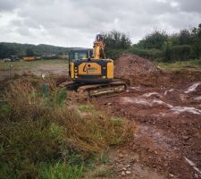 Terrassement fin jour 1