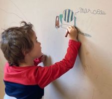 J-1 destruction cloison ?. Petit plaisir pour les enfants