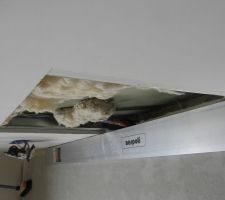 Après calage des gaines PER.