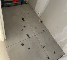 Carrelage façade piscine