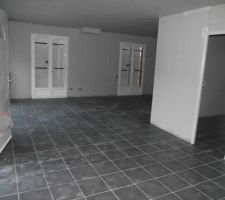 Carrelage du salon
