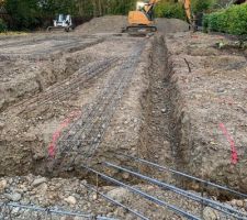 Fondations en semelles filantes