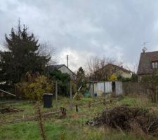 Vue depuis notre futur portail