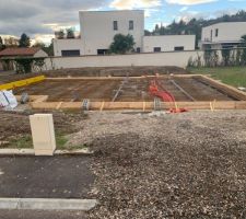 Pr&eacute;paration radier