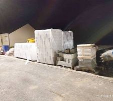 3 rangs de parpaings du vide sanitaire