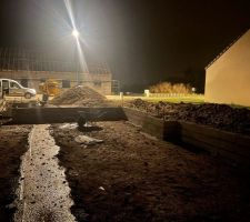 3 rangs de parpaings du vide sanitaire