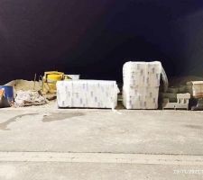 3 rangs de parpaings du vide sanitaire