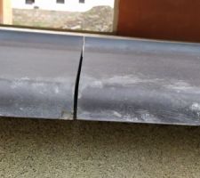 Appui de fenêtre cassé